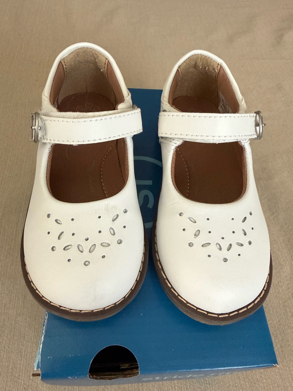 Stride Rite Mara White Shoes